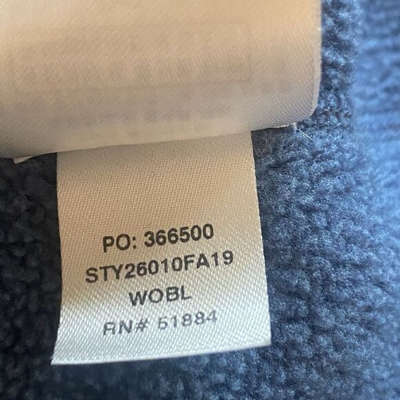 Patagonia Women’s Better Sweater ¼ Snap Pullover – Blue, Size M - Picture 7 of 13